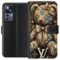 Miniatyrbillede 1 af 3: Xiaomi 12T Tegnebogsetui Teddy Vuitton