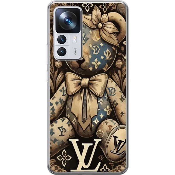 Xiaomi 12T Pro Läpinäkyvä kuori Teddy Vuitton
