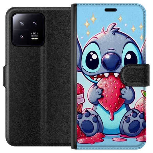 Xiaomi 13 Tegnebogsetui Strawberry Stitch