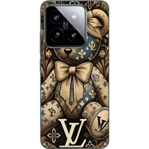Xiaomi 14 Gjennomsiktig deksel Teddy Vuitton