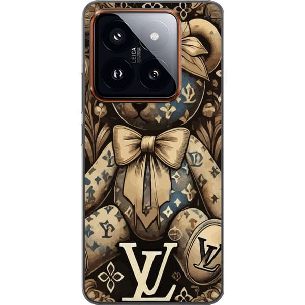 Xiaomi 14 Pro Gjennomsiktig deksel Teddy Vuitton