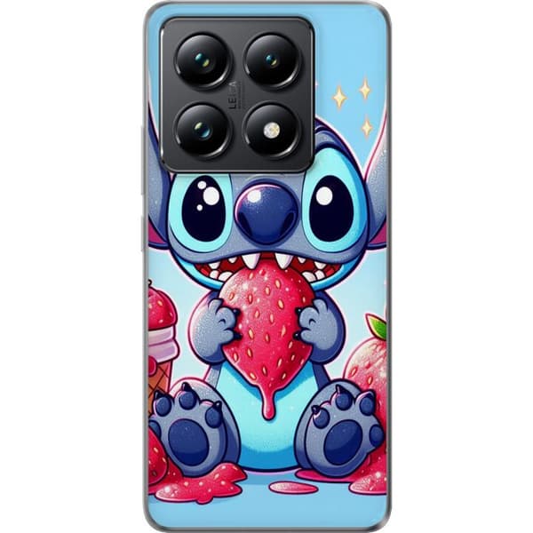 Xiaomi 14T Gennemsigtig cover Strawberry Stitch
