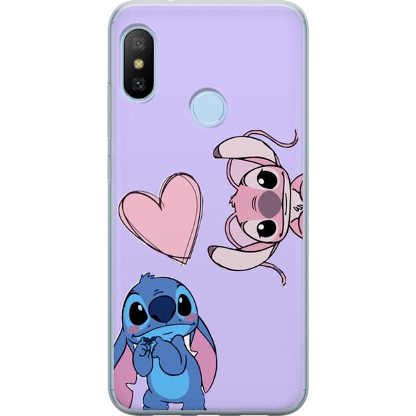 Xiaomi Mi A2 Lite Läpinäkyvä kuori Stitch Mode