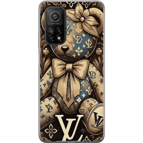 Xiaomi Mi 10T 5G Genomskinligt Skal Teddy Vuitton