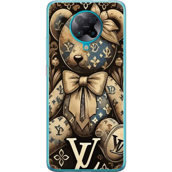 Xiaomi Poco F2 Pro Genomskinligt Skal Teddy Vuitton