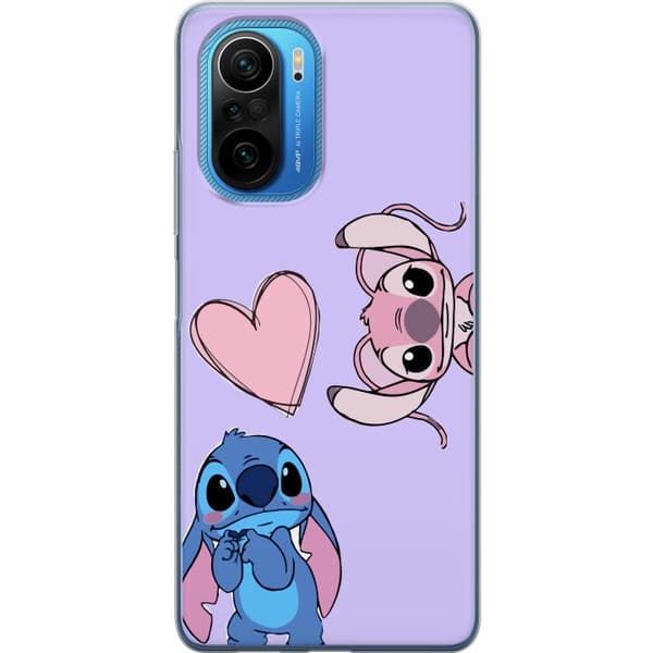 Xiaomi Poco F3 Genomskinligt Skal Stitch Mode