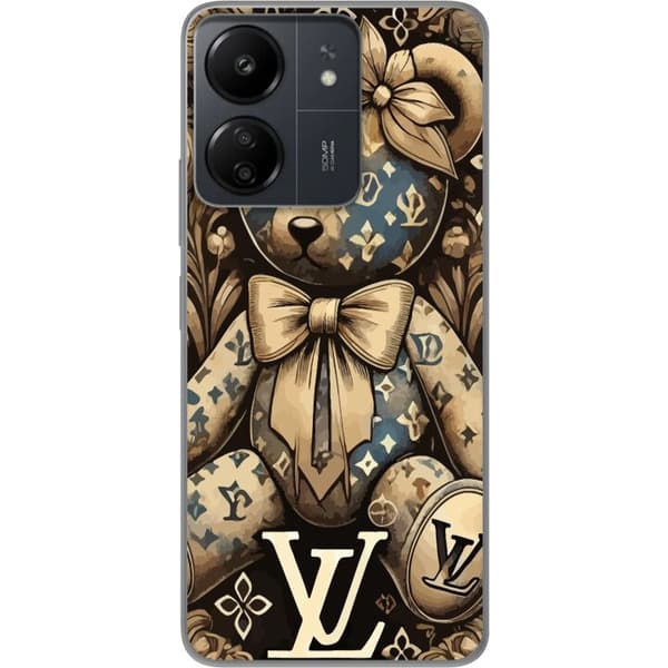 Xiaomi Redmi 13C Genomskinligt Skal Teddy Vuitton