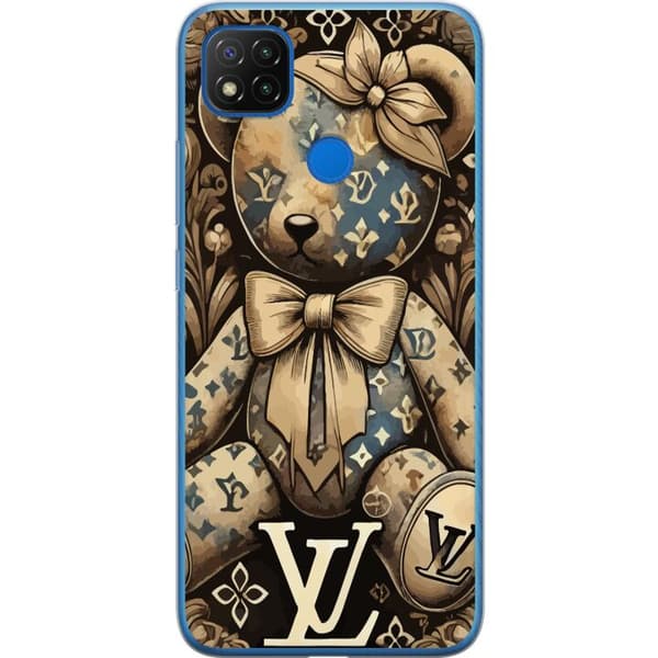 Xiaomi Redmi 9C Läpinäkyvä kuori Teddy Vuitton