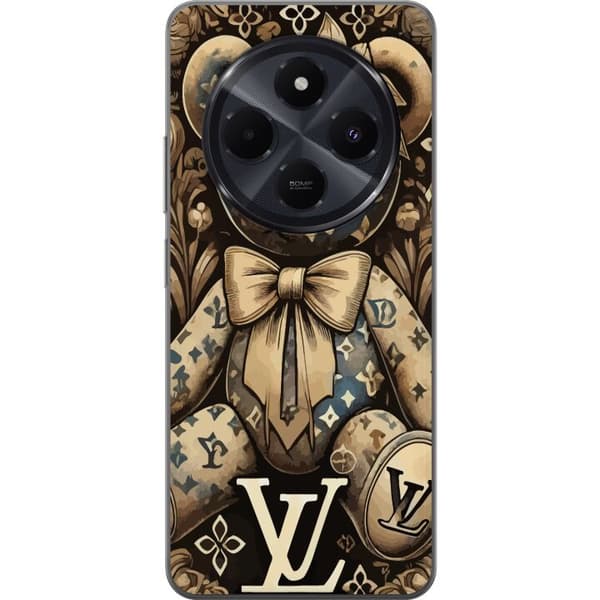 Xiaomi Redmi A4 Läpinäkyvä kuori Teddy Vuitton
