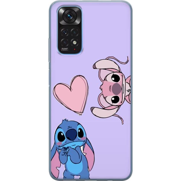 Xiaomi Redmi Note 11 Genomskinligt Skal Stitch Mode