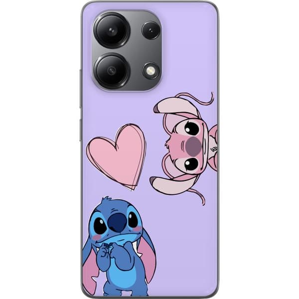 Xiaomi Redmi Note 13 4G Genomskinligt Skal Stitch Mode