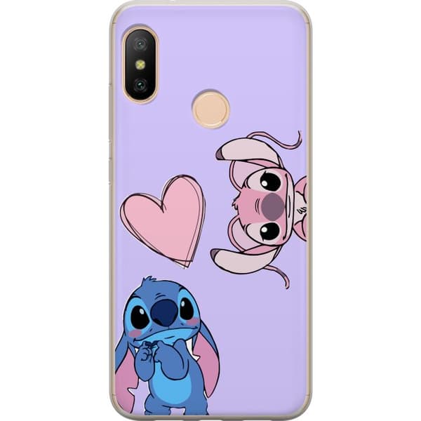 Xiaomi Redmi 6 Pro Läpinäkyvä kuori Stitch Mode