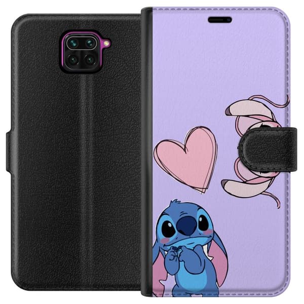 Xiaomi Redmi Note 9 Lompakkokotelo Stitch Mode