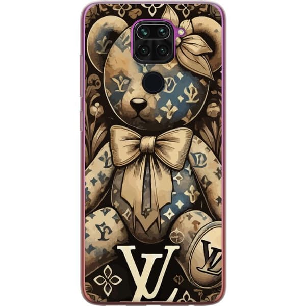Xiaomi Redmi Note 9 Genomskinligt Skal Teddy Vuitton