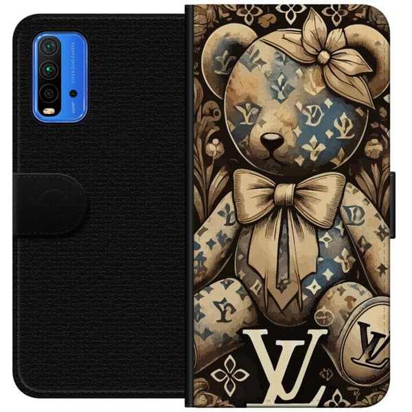 Xiaomi Redmi Note 9 4G Lompakkokotelo Teddy Vuitton