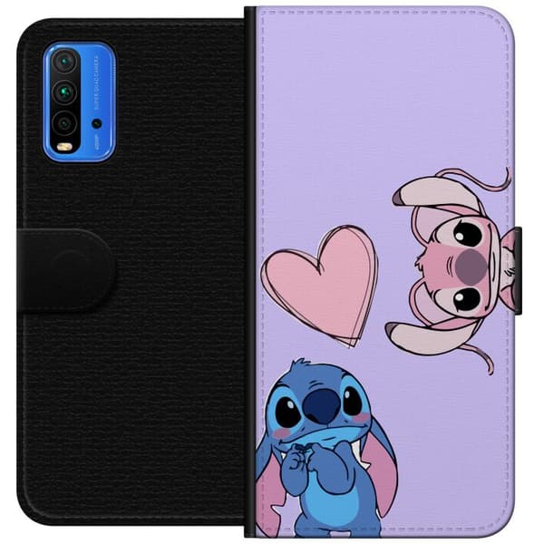 Xiaomi Redmi Note 9 4G Tegnebogsetui Stitch Mode