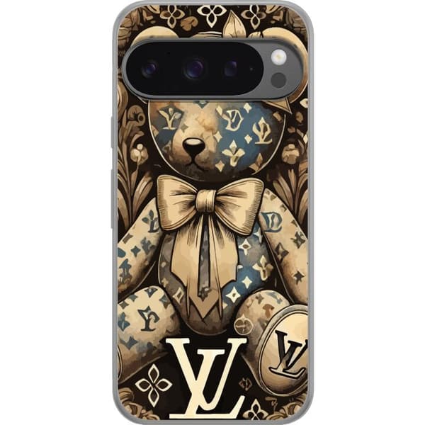 Google Pixel 9 Pro XL Gennemsigtig cover Teddy Vuitton