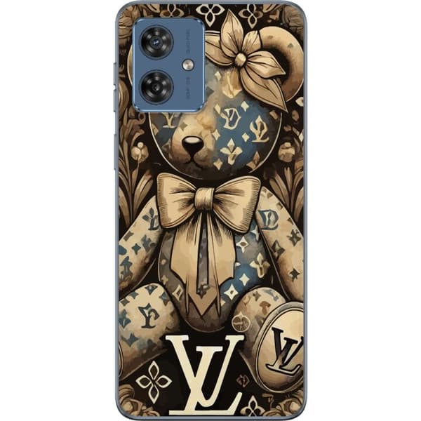 Motorola Moto G54 Läpinäkyvä kuori Teddy Vuitton