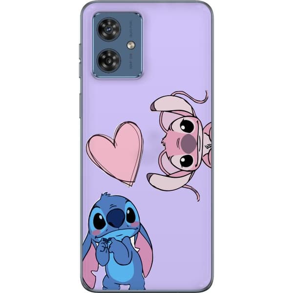 Motorola Moto G54 Genomskinligt Skal Stitch Mode