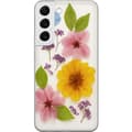 Miniatyrbilde 1 av 3: Samsung Galaxy S22 5G Gjennomsiktig deksel Pressede blomster