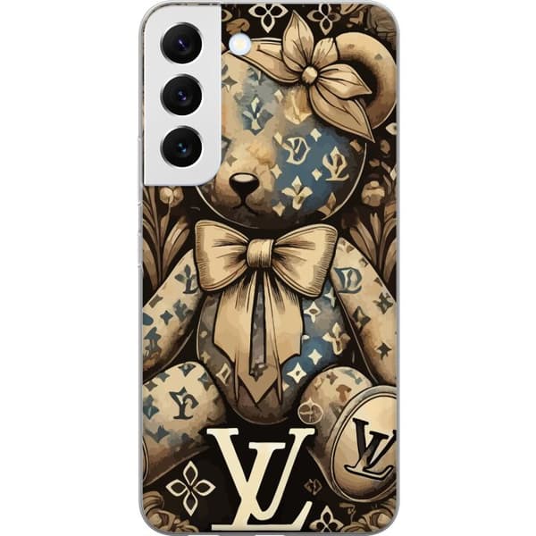 Samsung Galaxy S22 5G Läpinäkyvä kuori Teddy Vuitton
