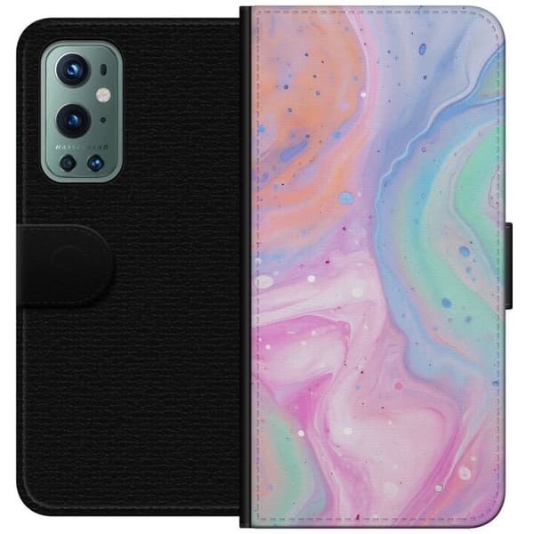 OnePlus 9 Pro Plånboksfodral Pastellmarmor