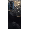Pikkukuva 1 / 3: Motorola Edge 30 Pro Läpinäkyvä kuori Musta kulta abstrakti