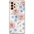 Miniatyrbillede 1 af 3: Samsung Galaxy A23 5G Gennemsigtig cover Romantiske blomster