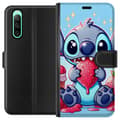 Miniatyrbilde 1 av 3: Sony Xperia 10 IV Lommeboketui Strawberry Stitch