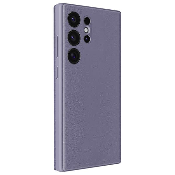 Fönsteretui för Samsung Galaxy S24 Ultra med kortficklock Lavendel