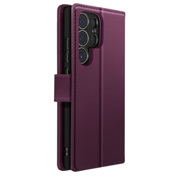 Étui pour Samsung Galaxy S24 Ultra Coque Détachable Mayaxess Violet