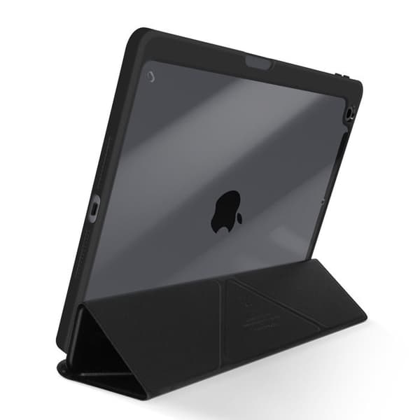 Étui för iPad 10.2 2019 / 2020 och 2021 Klämställ Stöd Video Dux Ducis Svart