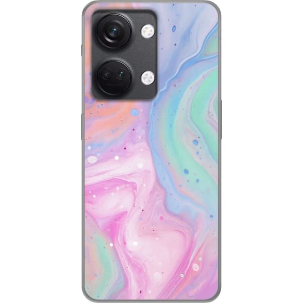 OnePlus Nord 3 Genomskinligt Skal Pastellmarmor