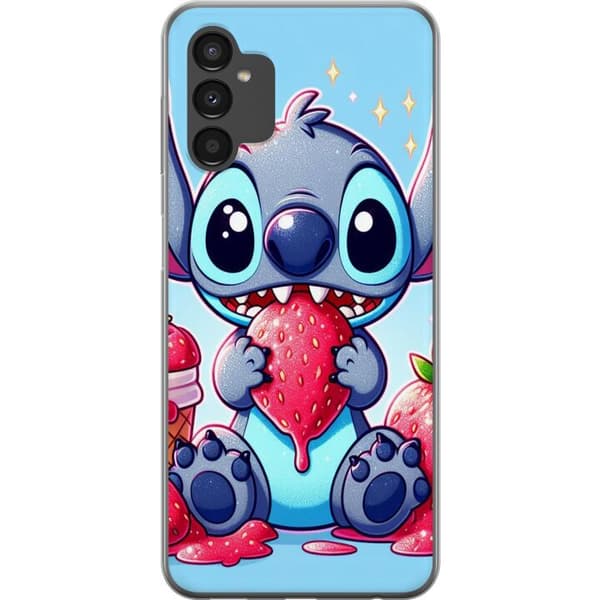 Samsung Galaxy A04s Gjennomsiktig deksel Strawberry Stitch