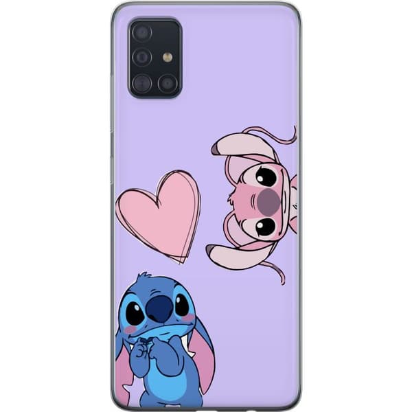 Samsung Galaxy A51 Läpinäkyvä kuori Stitch Mode