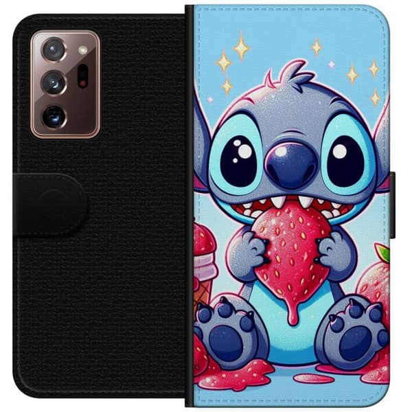 Samsung Galaxy Note20 Ultra Tegnebogsetui Strawberry Stitch