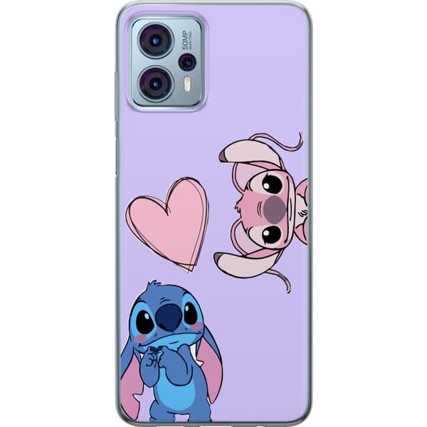 Motorola Moto G23 Läpinäkyvä kuori Stitch Mode