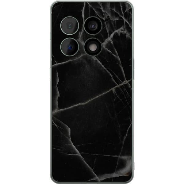 OnePlus 10 Pro Genomskinligt Skal Svart marmor