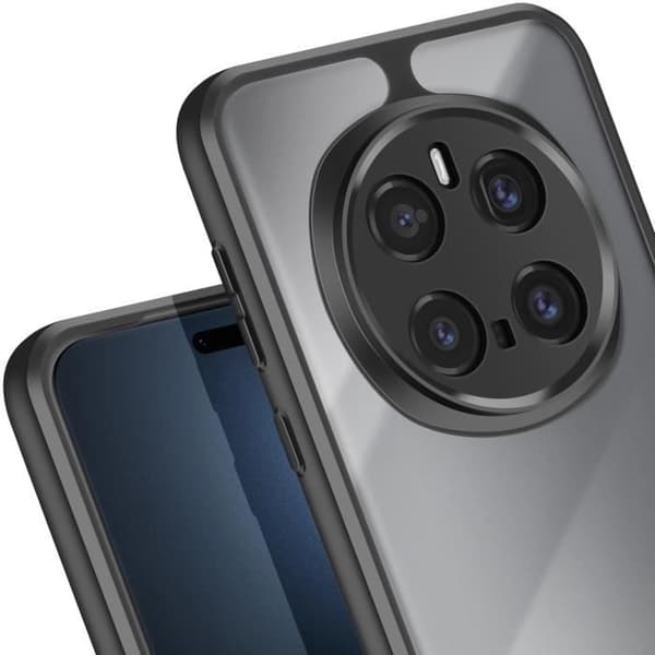 Skydd för Honor Magic 7 Pro Silikon Stötsäker Kamera Block Täckning Svart