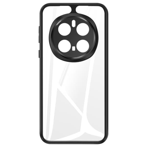 Skydd för Honor Magic 7 Pro Silikon Stötsäker Kamera Block Täckning Svart