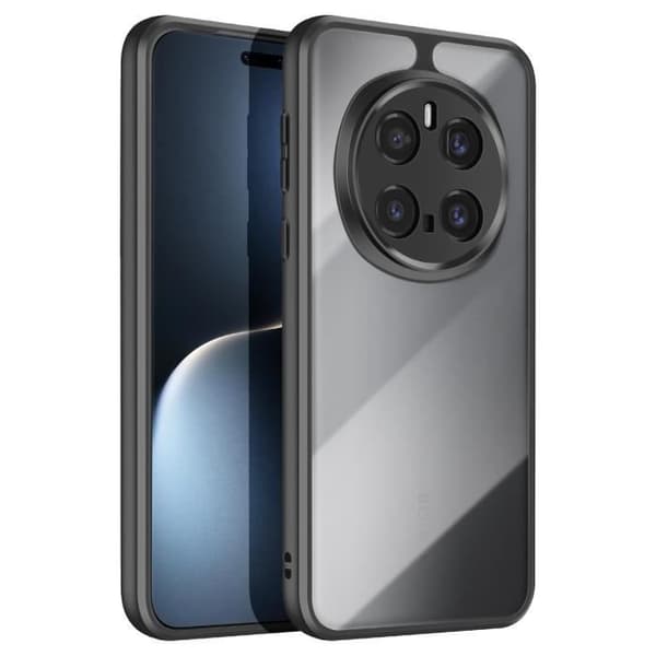 Skydd för Honor Magic 7 Pro Silikon Stötsäker Kamera Block Täckning Svart