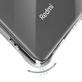 Miniatyrbild 3 av 4: Skyddshuva för Xiaomi Redmi 14C Stötsäker Flexibel Med Förstärkta Hörn Transparent