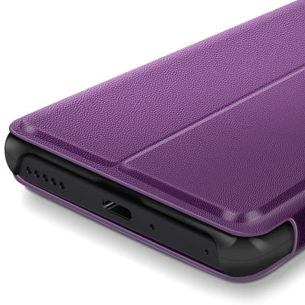 Etui för Xiaomi Redmi Note 14 Pro och 14 Pro Plus Klaff Stöd Video Lila