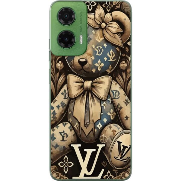 Motorola Moto G35 Läpinäkyvä kuori Teddy Vuitton
