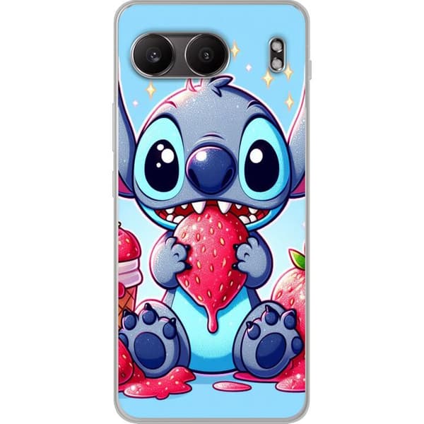 OnePlus Nord 4 Gjennomsiktig deksel Strawberry Stitch