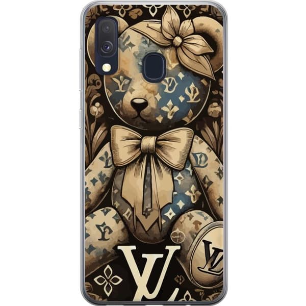Samsung Galaxy A40 Gennemsigtig cover Teddy Vuitton