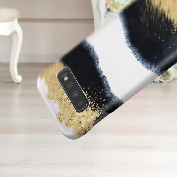 Coque Galaxy S10 Glänsande Lakrits Resistenta Lyxdesign Ideal of Sweden