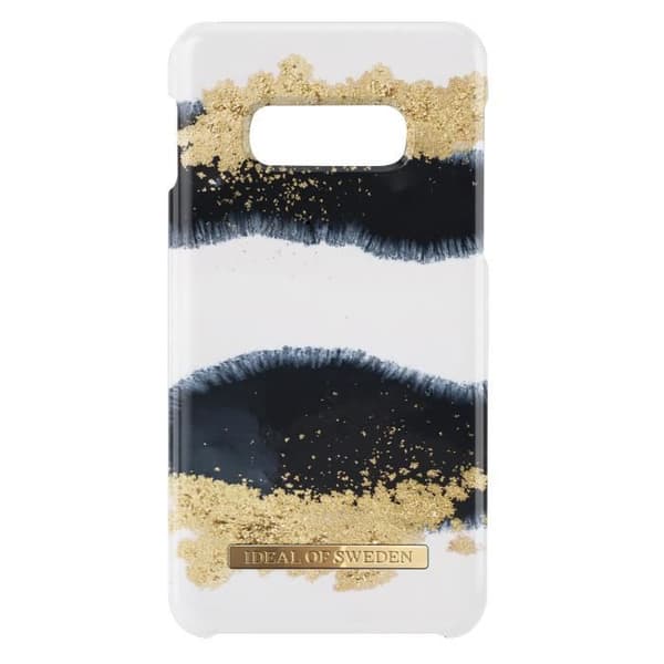 Coque Galaxy S10e - Ideal of Sweden - Glänsande Lakrits - Resistent - Trådlös laddning QI