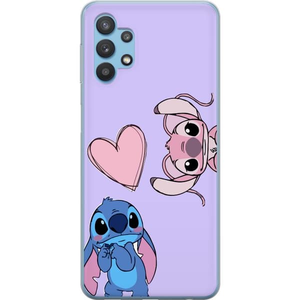 Samsung Galaxy A32 5G Gennemsigtig cover Stitch Mode