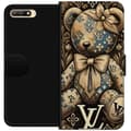 Miniatyrbillede 1 af 3: Huawei Y6 (2018) Tegnebogsetui Teddy Vuitton